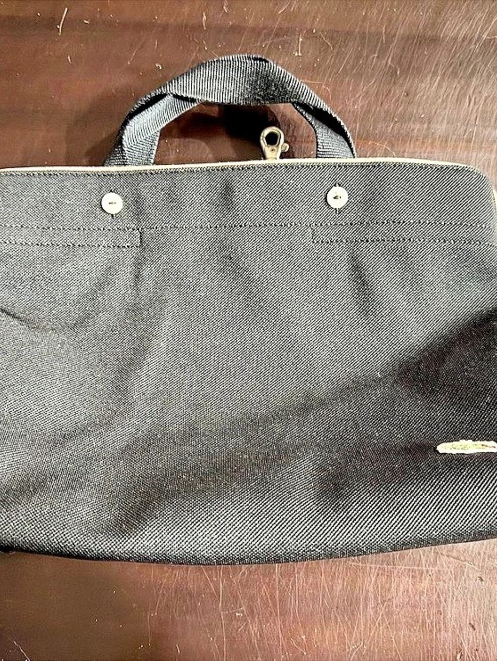 Lacoste Black & Red mini hand Tote